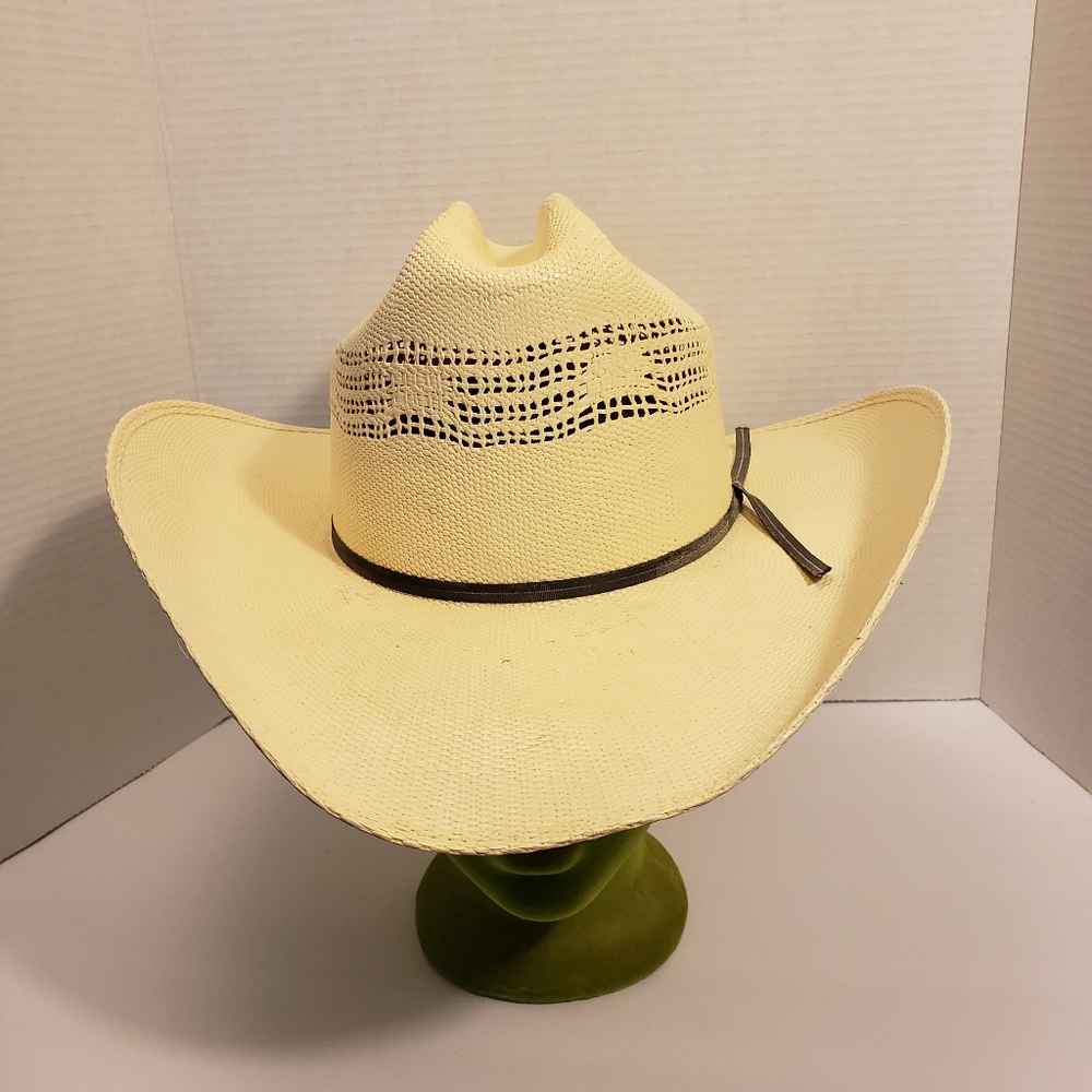 Resistol Straw Cowboy Hat - Ringer